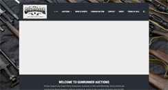 Desktop Screenshot of gunrunnerauctions.com